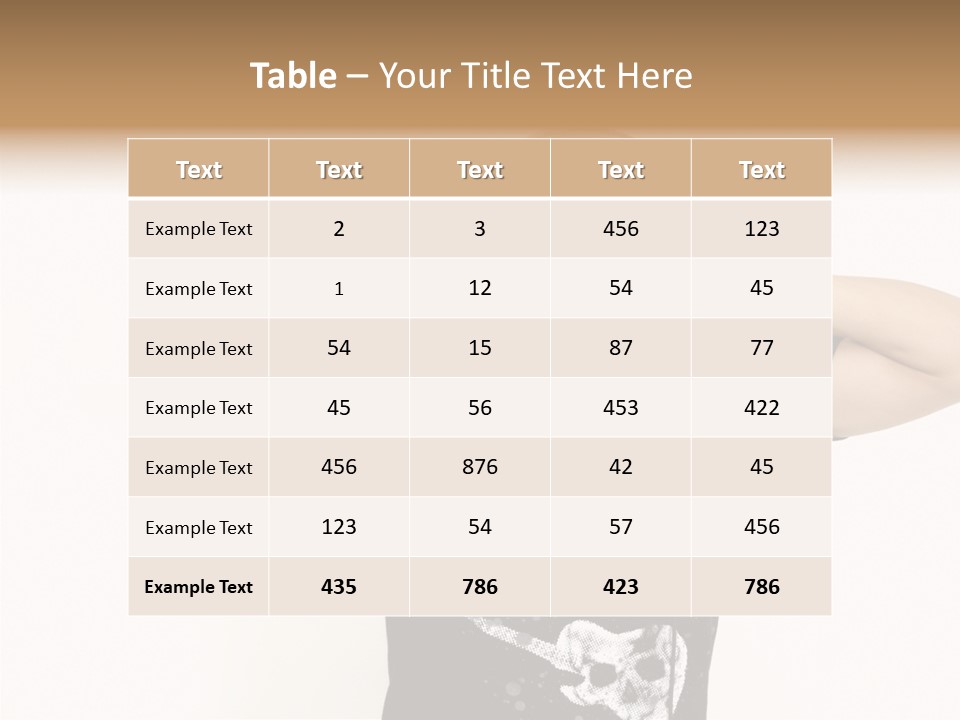 Trendy Headphones Attractive PowerPoint Template