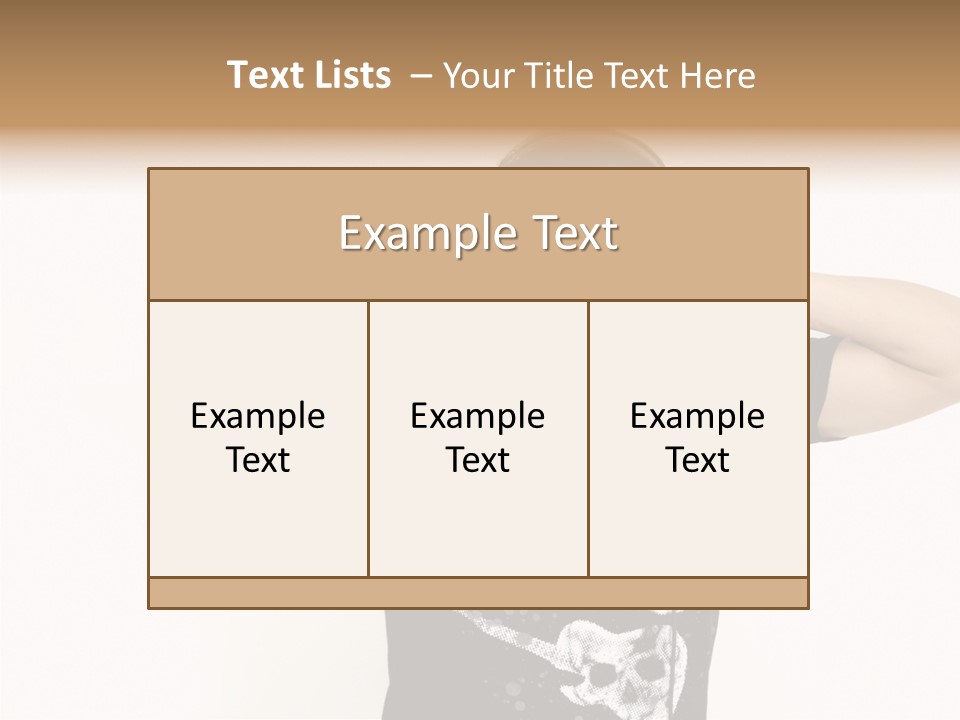 Trendy Headphones Attractive PowerPoint Template