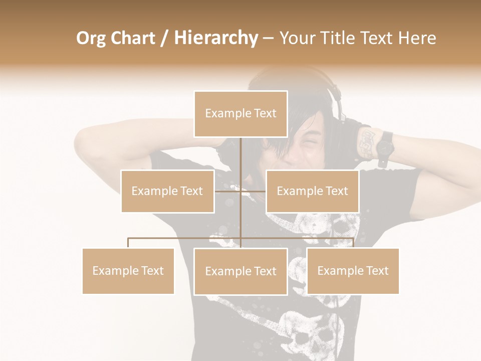 Trendy Headphones Attractive PowerPoint Template