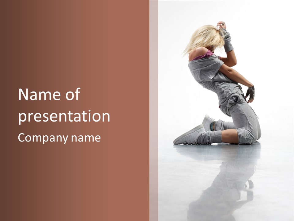 Motion Pose  PowerPoint Template