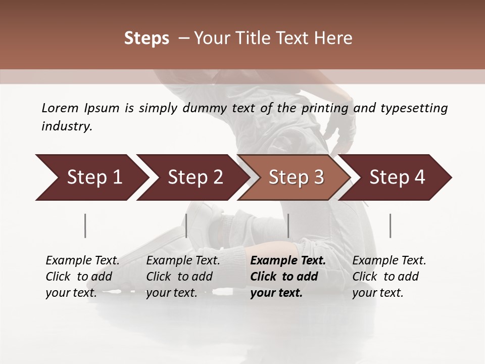 Motion Pose  PowerPoint Template