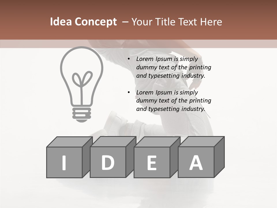 Motion Pose  PowerPoint Template