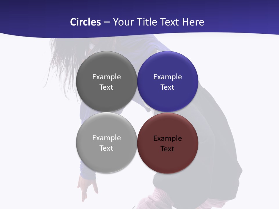 Fitness Teenager Artist PowerPoint Template