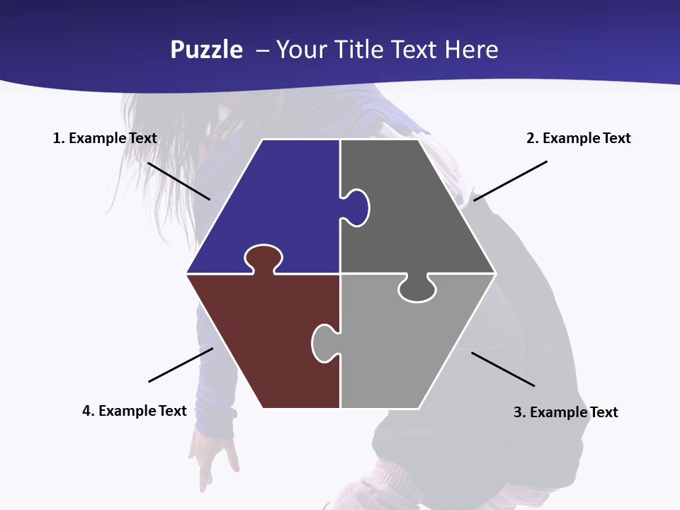 Fitness Teenager Artist PowerPoint Template