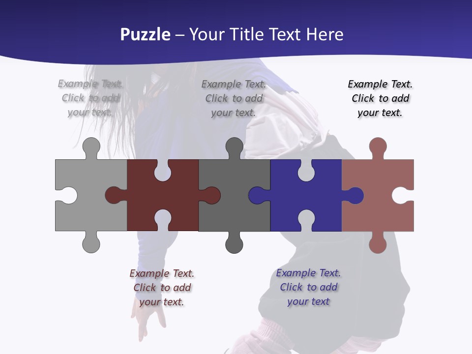 Fitness Teenager Artist PowerPoint Template