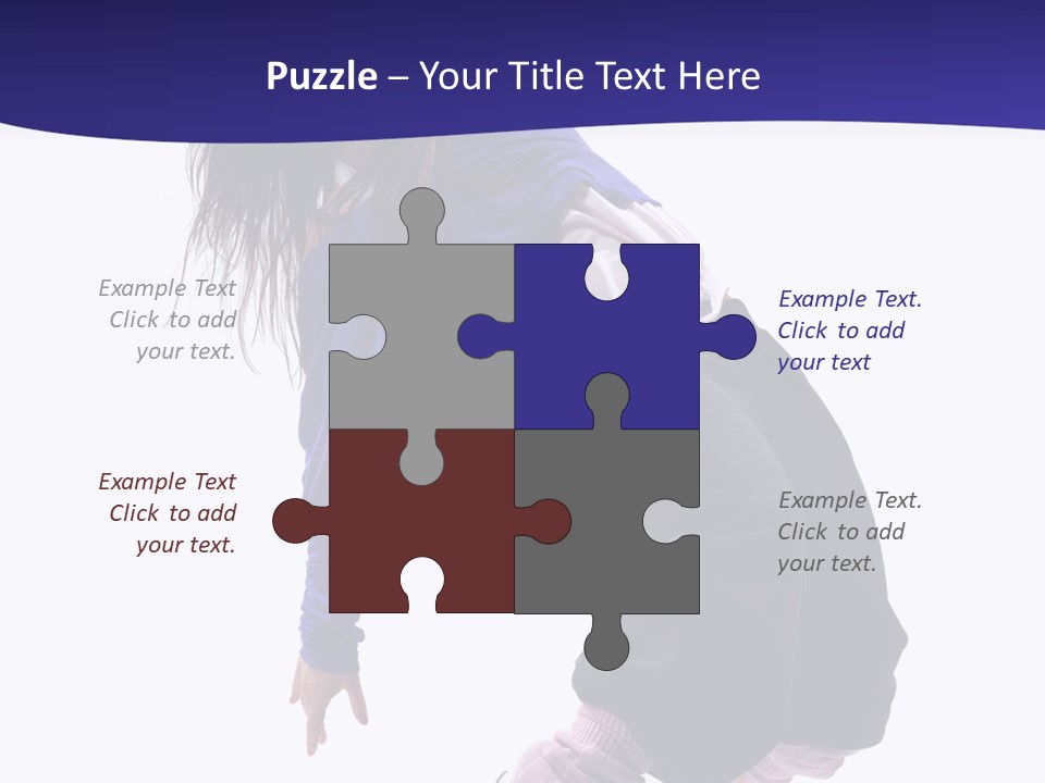 Fitness Teenager Artist PowerPoint Template