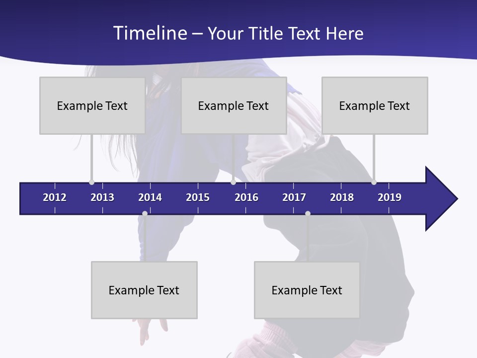 Fitness Teenager Artist PowerPoint Template