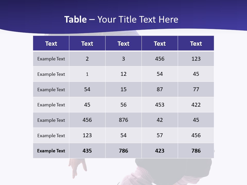 Fitness Teenager Artist PowerPoint Template