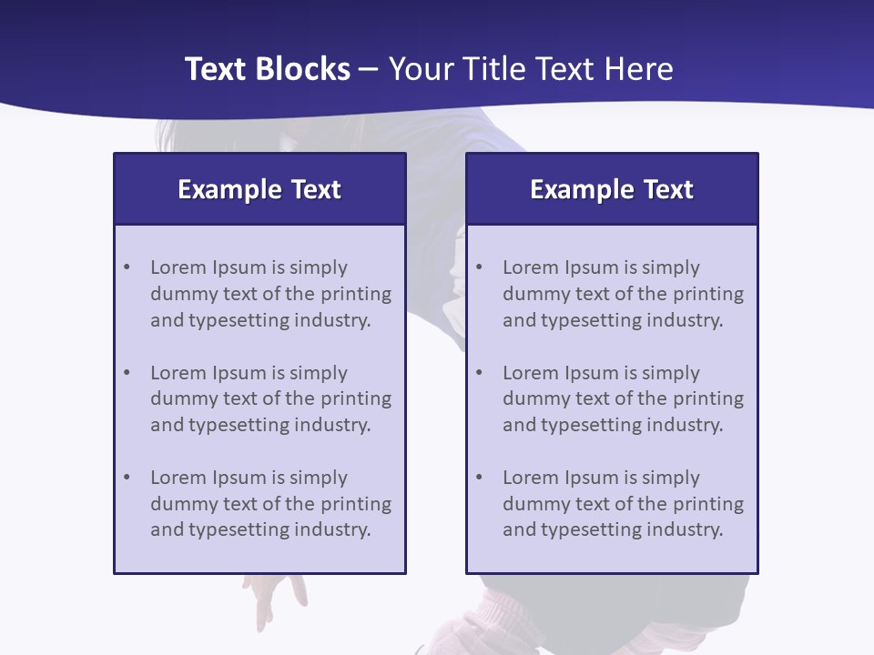 Fitness Teenager Artist PowerPoint Template