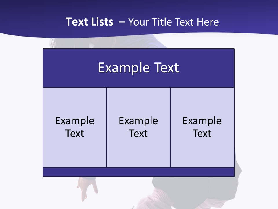 Fitness Teenager Artist PowerPoint Template