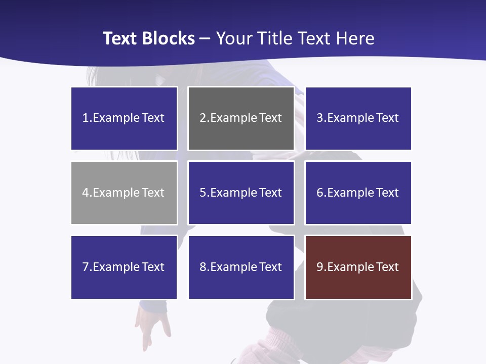 Fitness Teenager Artist PowerPoint Template