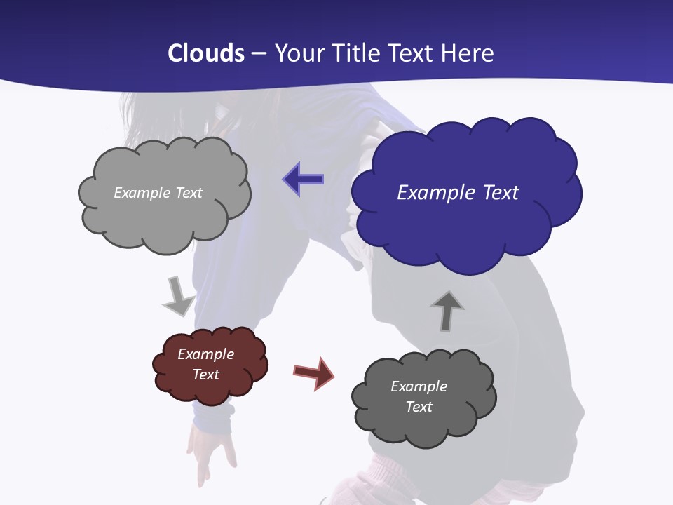 Fitness Teenager Artist PowerPoint Template