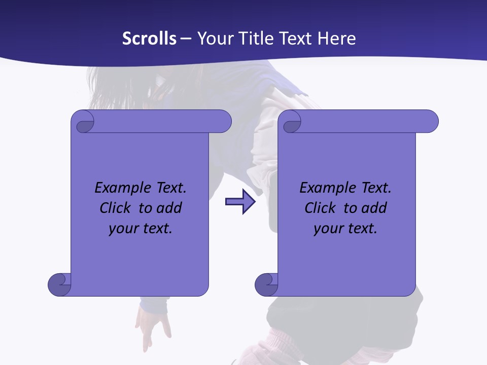 Fitness Teenager Artist PowerPoint Template
