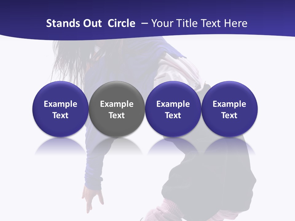 Fitness Teenager Artist PowerPoint Template