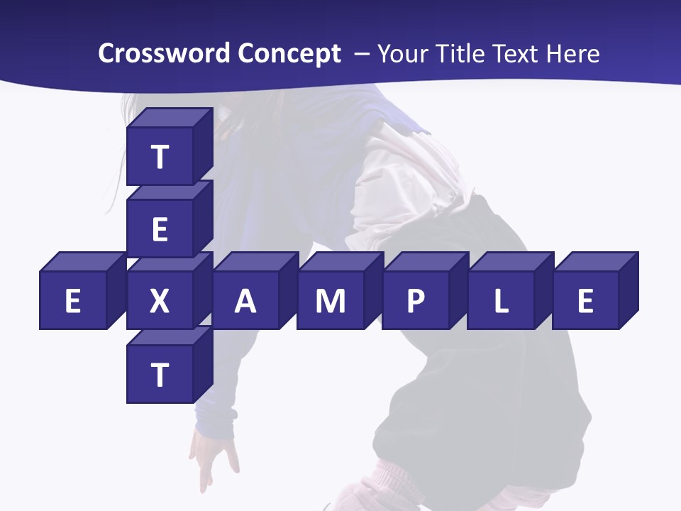 Fitness Teenager Artist PowerPoint Template