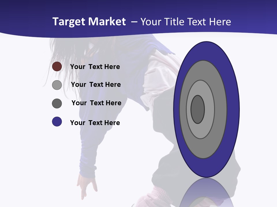 Fitness Teenager Artist PowerPoint Template