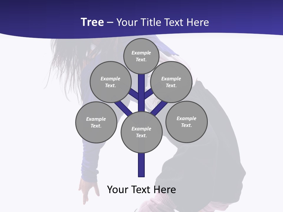 Fitness Teenager Artist PowerPoint Template