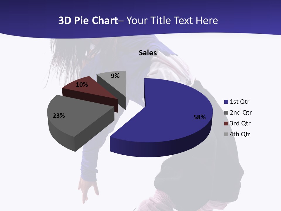 Fitness Teenager Artist PowerPoint Template