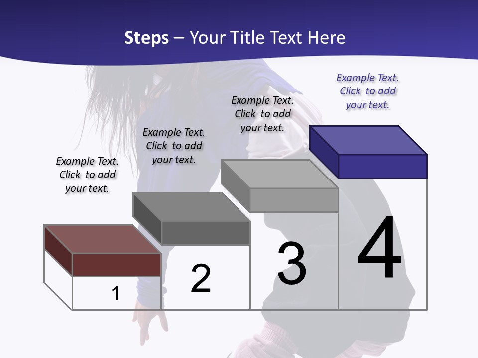 Fitness Teenager Artist PowerPoint Template