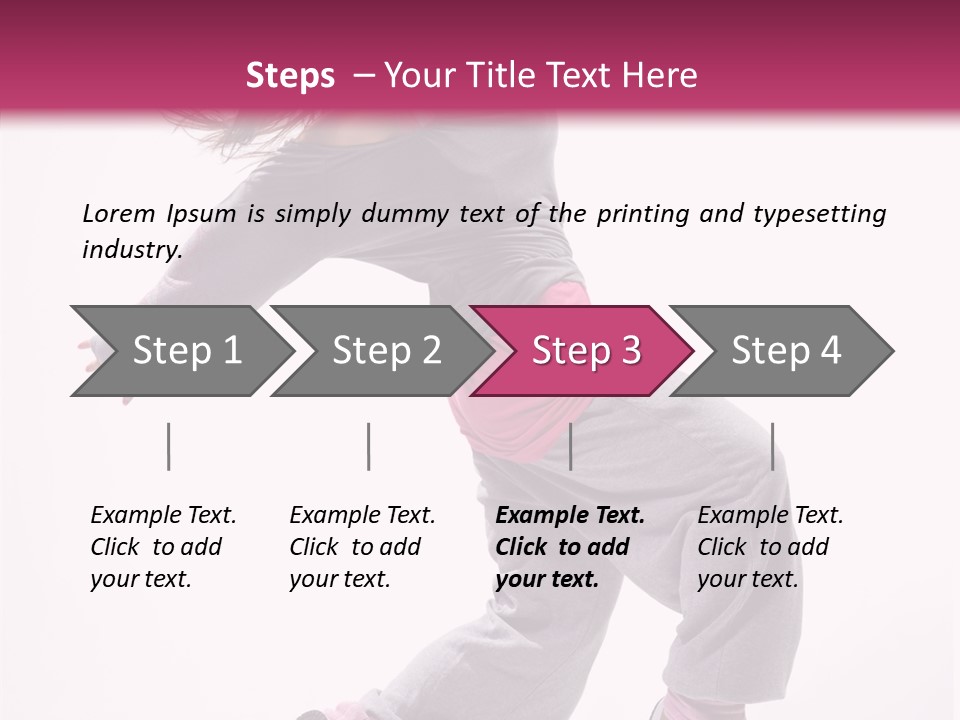 Artist Hip Hop Casual PowerPoint Template