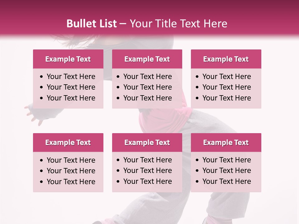 Artist Hip Hop Casual PowerPoint Template