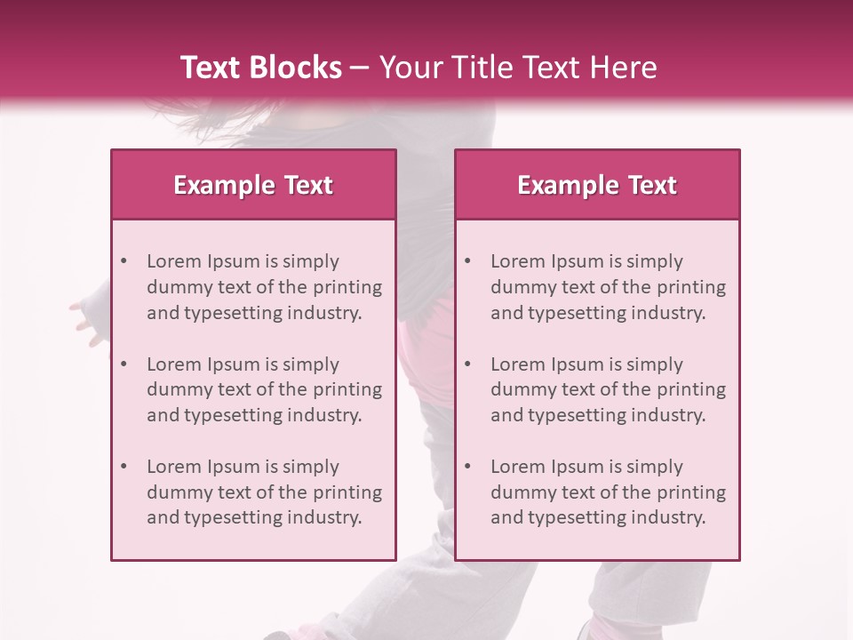 Artist Hip Hop Casual PowerPoint Template