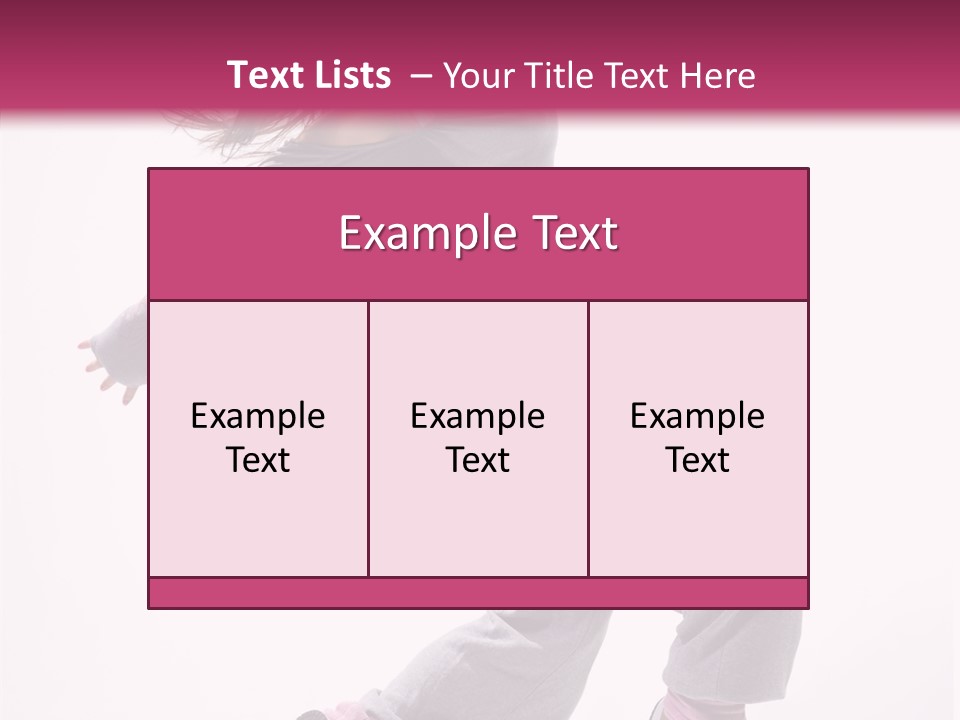 Artist Hip Hop Casual PowerPoint Template