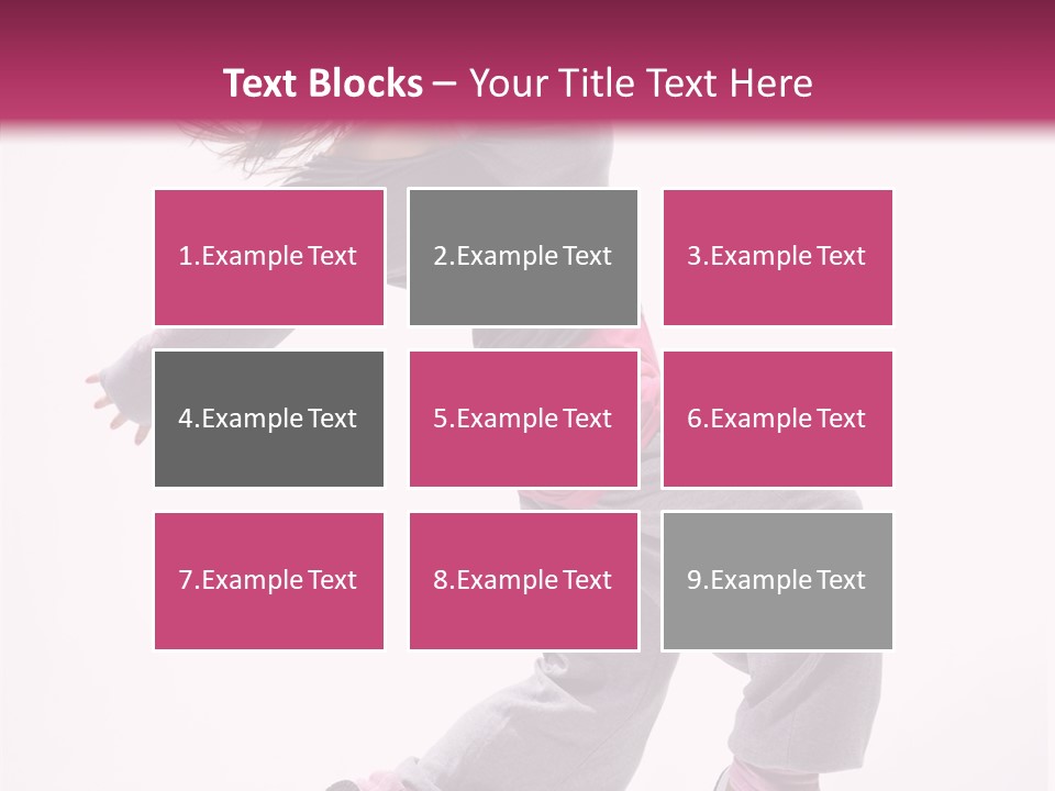 Artist Hip Hop Casual PowerPoint Template