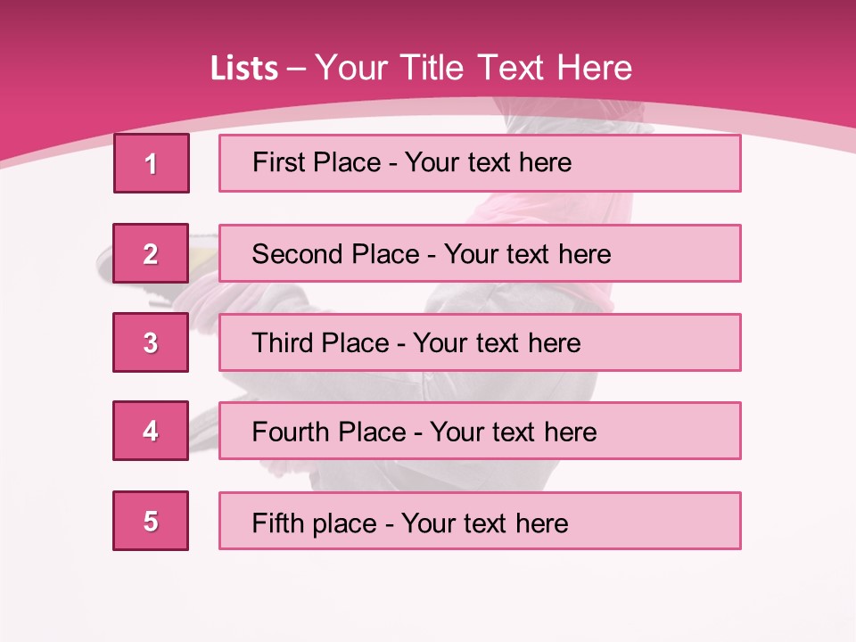 Balance Performance Exercise PowerPoint Template