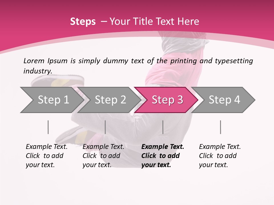 Balance Performance Exercise PowerPoint Template