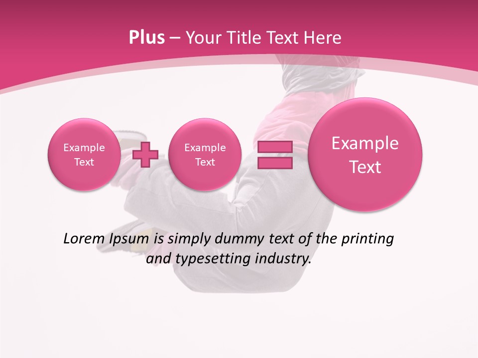 Balance Performance Exercise PowerPoint Template