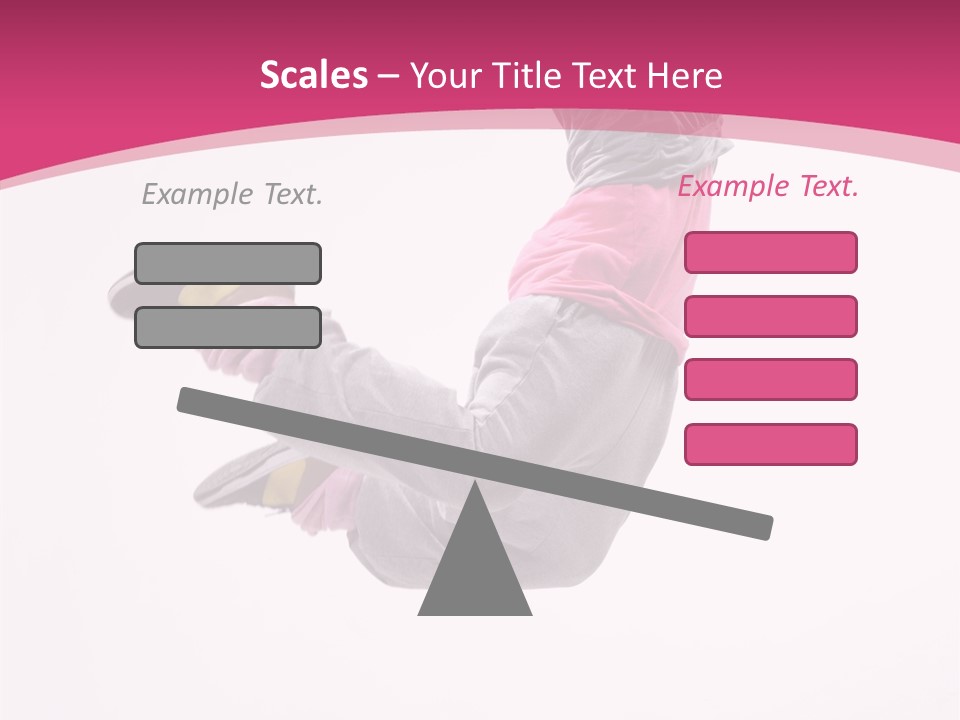 Balance Performance Exercise PowerPoint Template