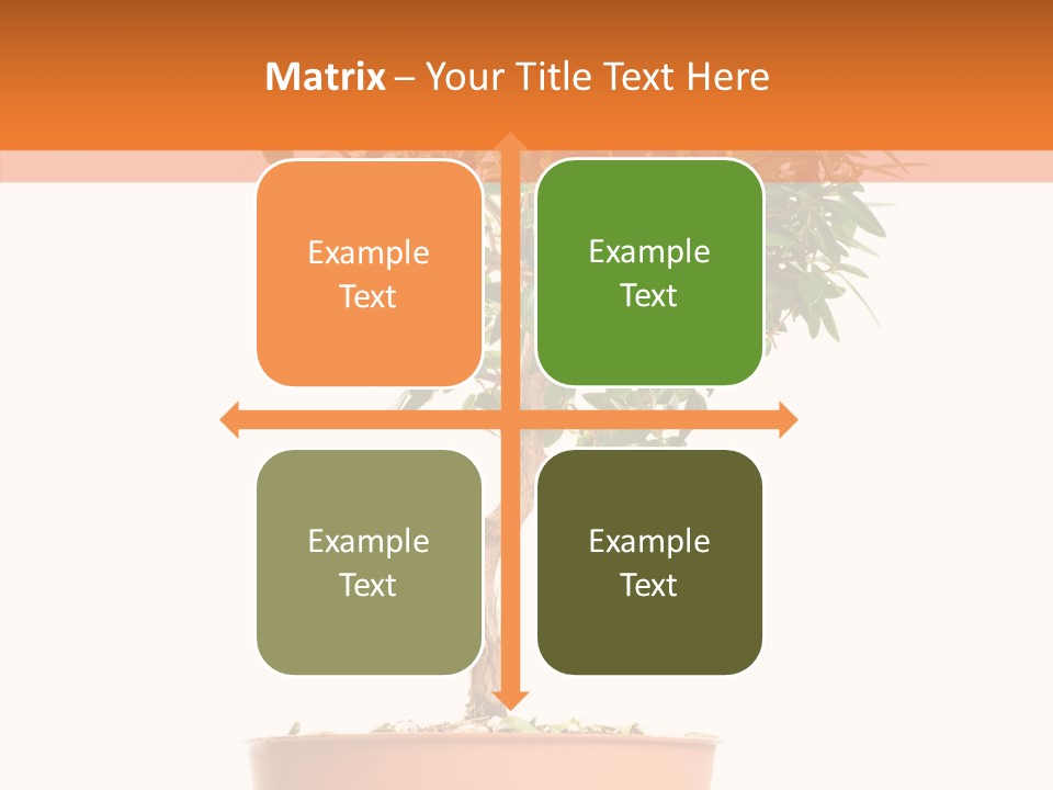 Stem Decorative Small PowerPoint Template