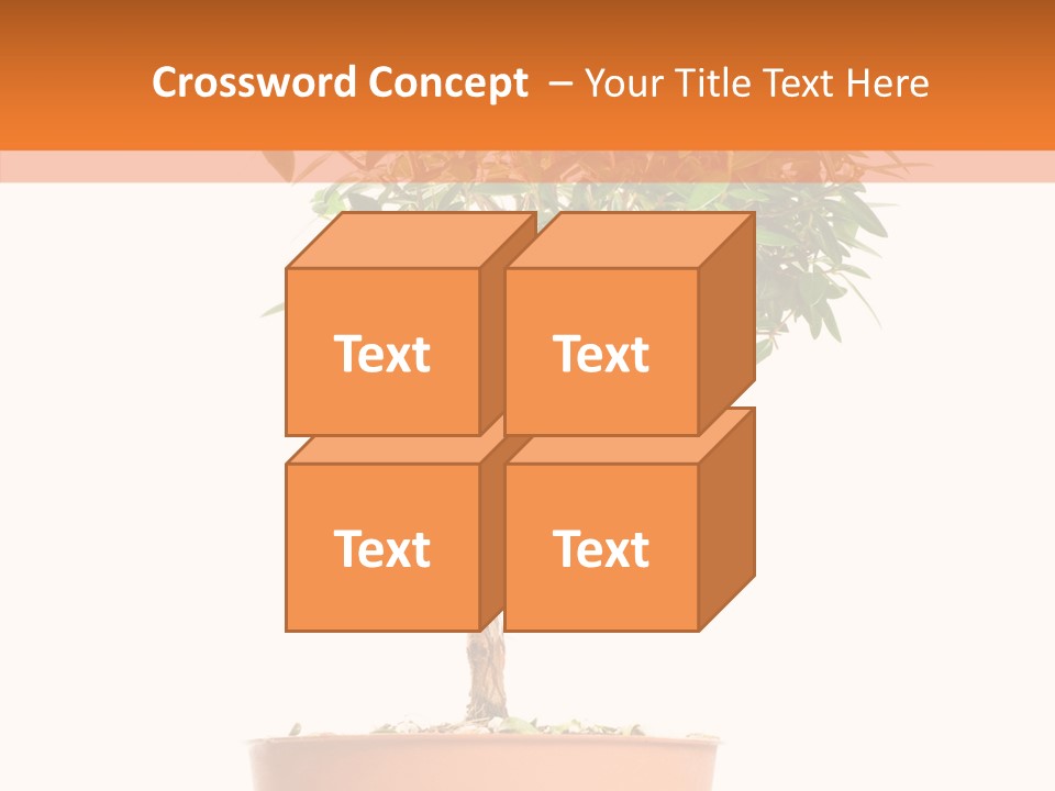 Stem Decorative Small PowerPoint Template