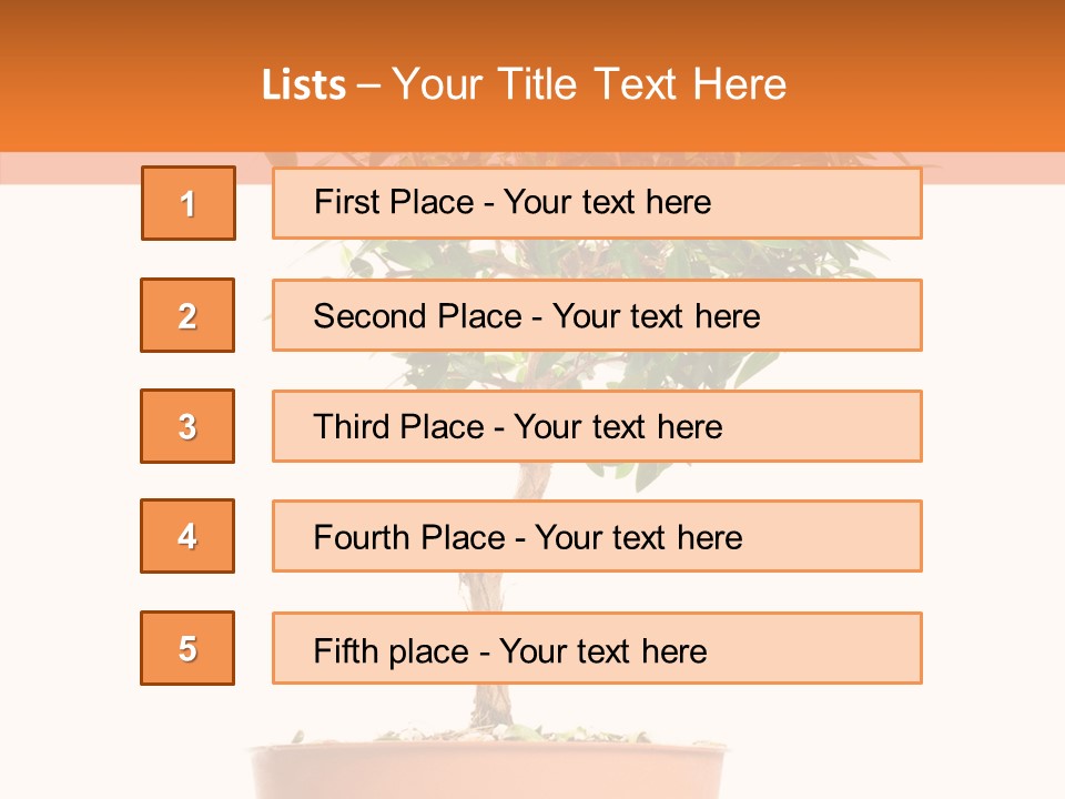 Stem Decorative Small PowerPoint Template