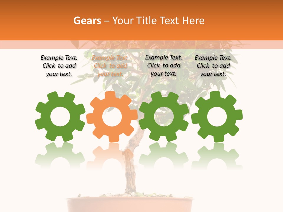 Stem Decorative Small PowerPoint Template