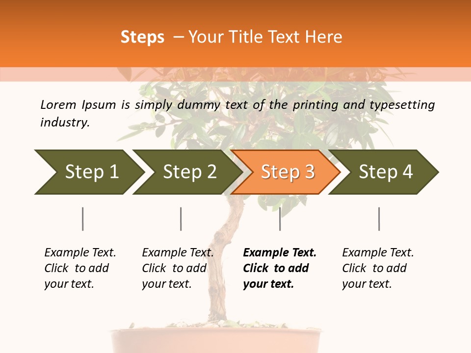 Stem Decorative Small PowerPoint Template