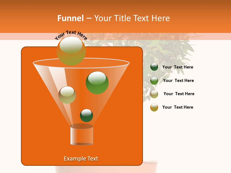 Stem Decorative Small PowerPoint Template