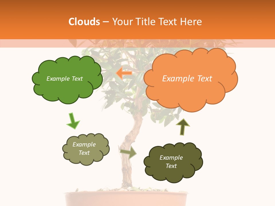 Stem Decorative Small PowerPoint Template
