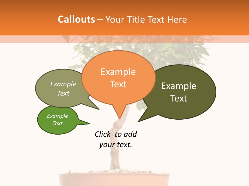 Stem Decorative Small PowerPoint Template