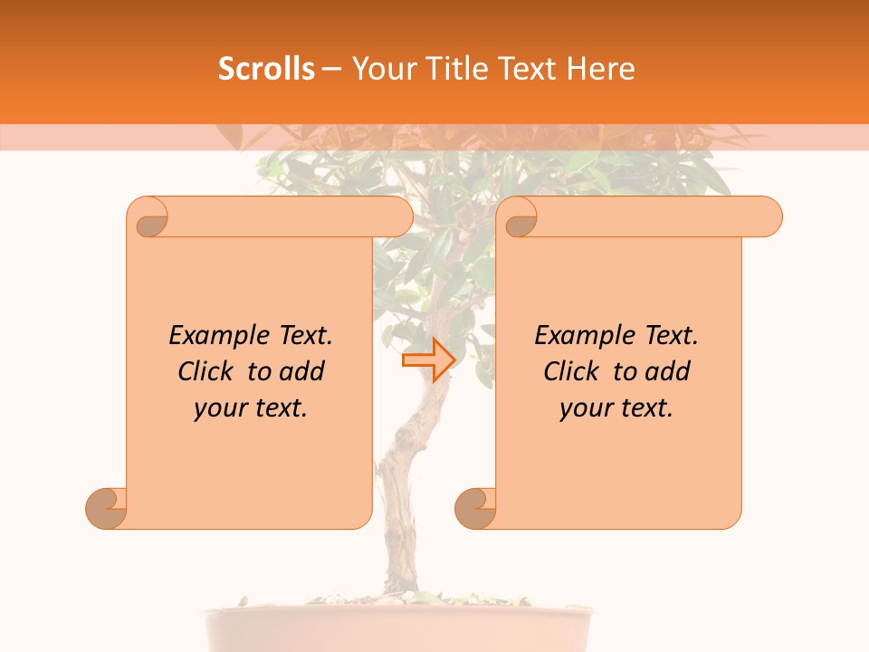 Stem Decorative Small PowerPoint Template