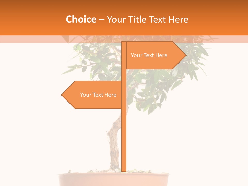 Stem Decorative Small PowerPoint Template