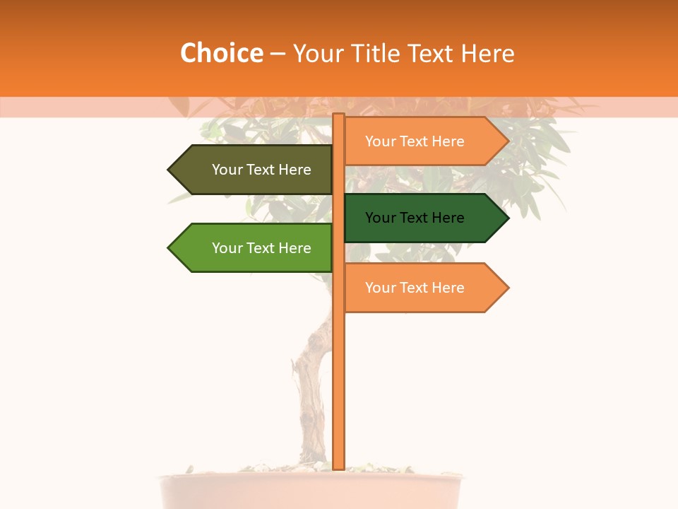 Stem Decorative Small PowerPoint Template