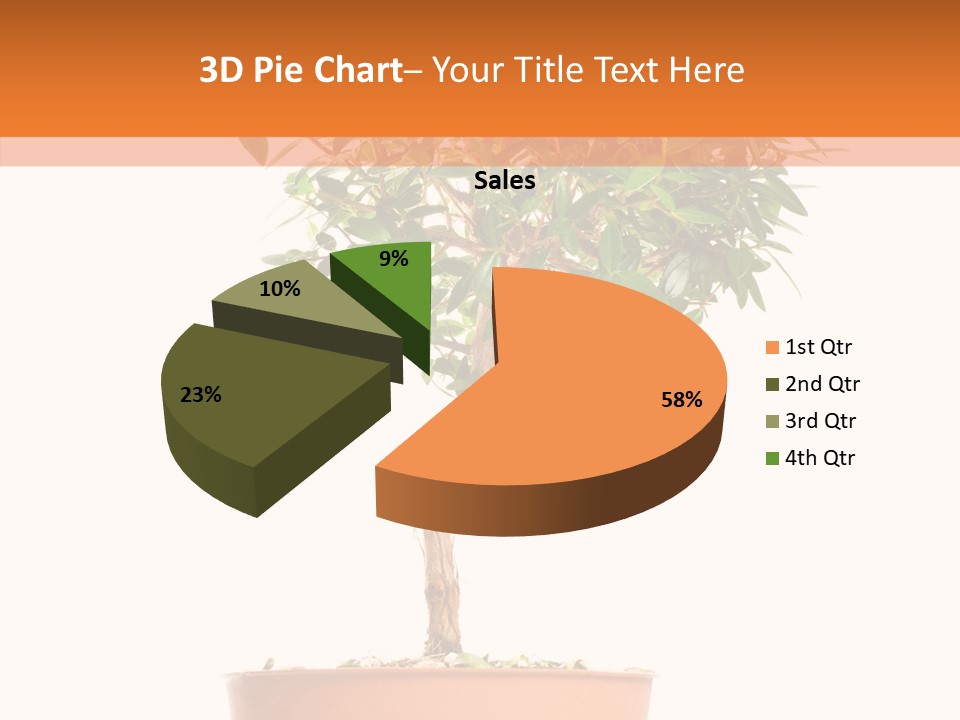 Stem Decorative Small PowerPoint Template
