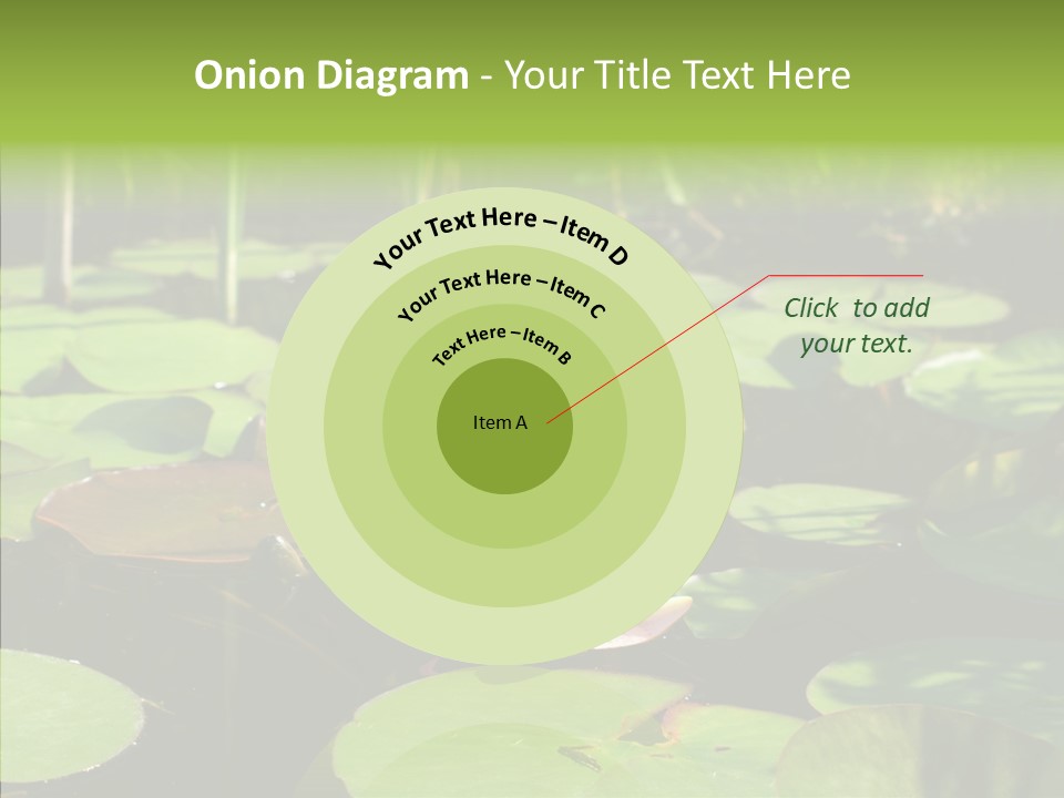 Blossom Floating Lilies PowerPoint Template