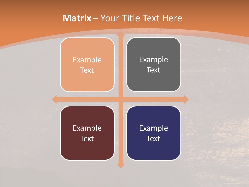 Sun Sundown Energy PowerPoint Template