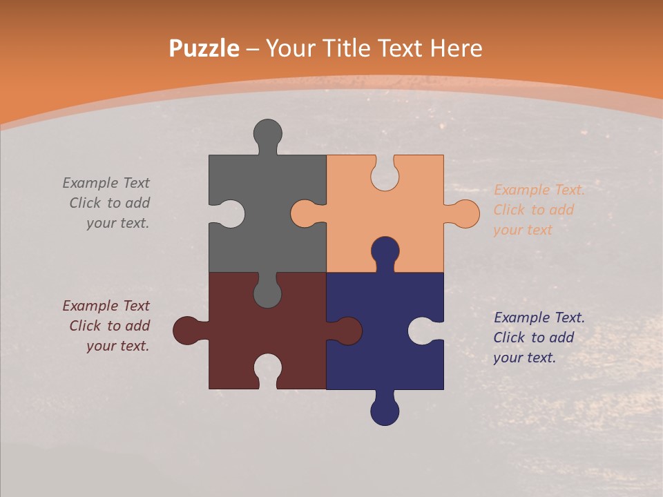 Sun Sundown Energy PowerPoint Template