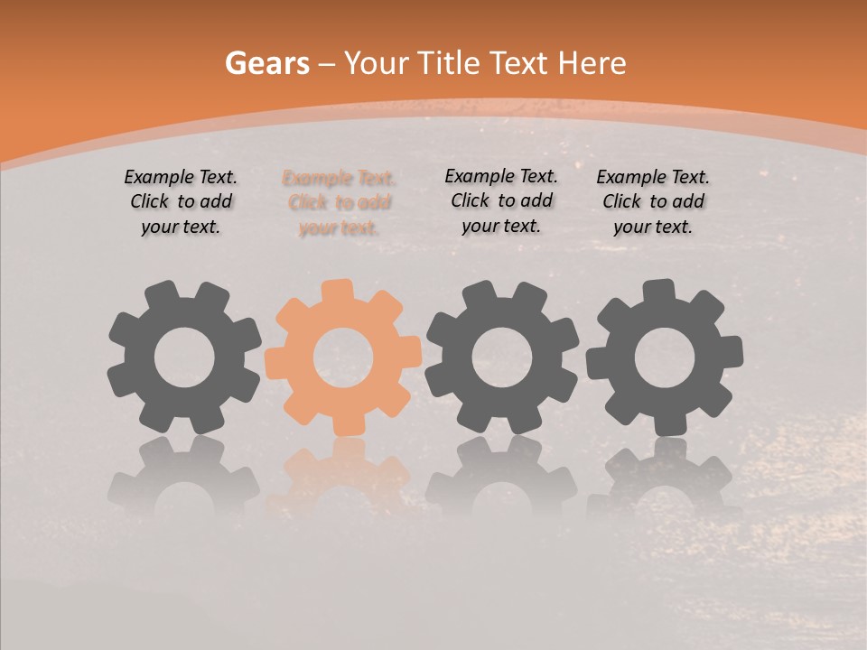 Sun Sundown Energy PowerPoint Template