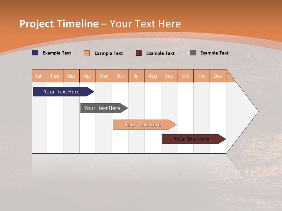 Sun Sundown Energy PowerPoint Template