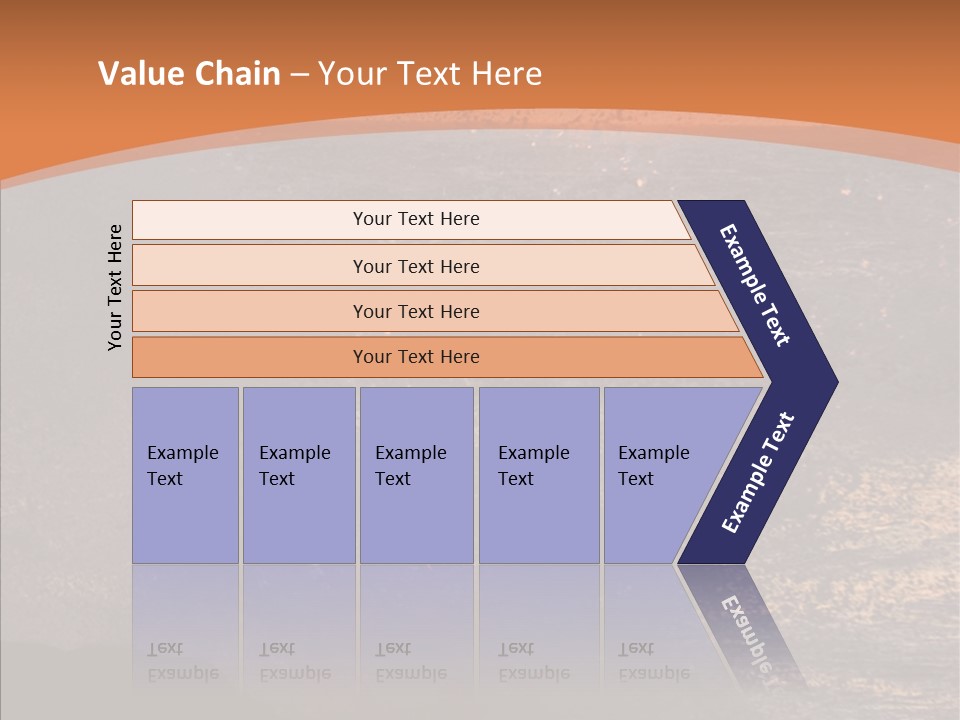Sun Sundown Energy PowerPoint Template